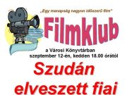 Keddtől ismét filmklub lesz kéthetente….
