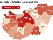 Országosan 67 fővel, a megyében 1 fővel nőtt a beazonosított fertőzöttek száma…