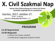 Immáron tizedik alkalommal Civil Szakmai Nap Szentesen…