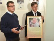 Nagy Lajos teremavató a Pollákban…