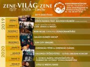 Íme a Zene-Világ-Zene koncertsorozat új évadjának koncertjei
Szeptember 1-től …