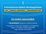 Mit tegyünk, mi történhet velünk a koronavírus tipikus tünetegyüttesének észlelé…