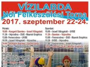 Női felkészülési vízilabdatorna Szentesen…