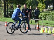 Közlekedésbiztonsági vetélkedő a Gödörben…