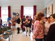 Május 5-én megnyílt a Kreatív Könyvtárosok Kiállítása….