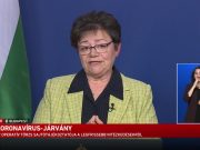 Az opertív törzs sajtótájékoztatója…