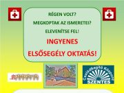Ingyenes elsősegély- és KRESZ-oktatásra várják a nyugdíjasokat szeptember 15-tő…