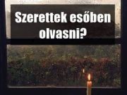 Szerettek esőben olvasni? Vár a könyvtár benneteket!…
