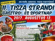 II. Tisza Strandi Gasztro- és Sportnap…