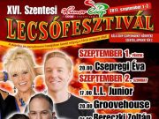 Megvannak a lecsófesztivál fellépői…