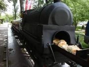 Rétes vonat a szentesi strandon…