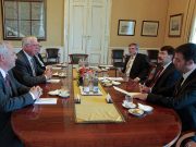 Áder János fogadta a Rotary világelnökét…