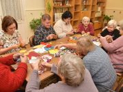 Idősek klubja a Felsőpárton…