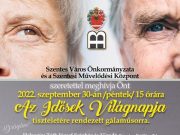 A Szentesi Művelődési Központ szeretettel meghívja Önt az Idősek Világnapja alka…