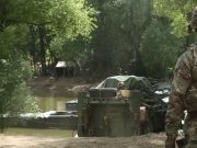 U.S. and Hungarian River Crossing in Gyor, Hungary