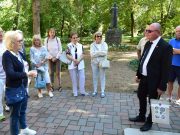 Csallány Gábor dédunokája járt Szentesen…