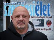 A Szentesi Élet címlapján Berki András, a Hajléktalan Segítő Központ vezetője,ak…