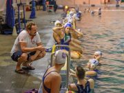 Pihenőn a pólósok…