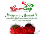 Nőnap alkalmából MÁRCIUS 8-án minden kedves hölgy törzsvásárlónak vásárlása utá…