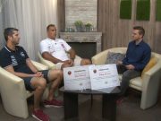 Vörös Viktorral és Somogyi Balázzsal beszélgettek a Szentes TV stúdiójában….