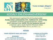 KODÁLY EMLÉKHANGVERSENY…