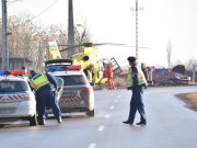 Mentő karambolozott a Fábiáni úton…
