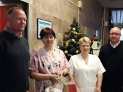 Az önkormányzat Mikulása a gyermekosztályon járt…