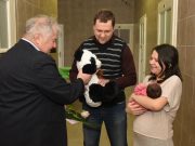 Lili köszöntése a kórházban…