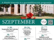 Szeptemberi programjaink:…