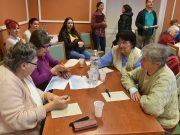 Közlekedési vetélkedőn az idősek…