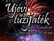 Újévi tűzijáték Szentesen…