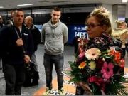 Az első sajtónyilatkozat a világbajnoki ezüstöt szerzett a Japánból hazaérkezett…