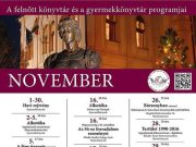 Novemberi könyvtári programok…