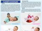 Családi események…