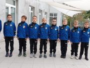 Magyarország – Olaszország játékoskísérők a Szentesi Kinizsiből…