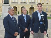 Szentesen kampányolt Kocsis Máté…