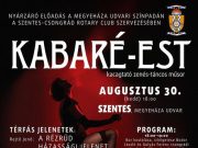 Nyárzáró KABARÉ-EST a Megyeháza udvarán…