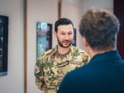 „ÉLET A 37-ESEKNÉL” címmel nyílt fotókiállítás Janó Miklós törzsőrmester fotóib…