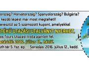 Nyerjen utazási utalványt a Szentesi Élet megvásárlásával!