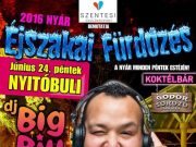 Éjszakai fürdőzés nyitó buli…