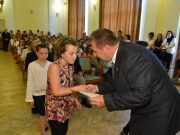 Tanulmányi versenyeken sikeres diákok városi elismerése (képgaléria)…