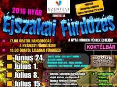 Indul az éjszakai fürdőzés a strandon…