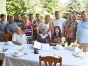 A szépkorú Lidike nénit bővebb családja ünnepelte…