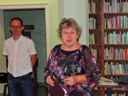 A szentesi Alzheimer Cafe működésének bemutatása volt könyvtárunkba….