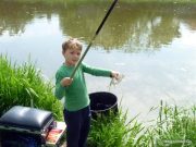 Gyermek horgászverseny a Kurcán…