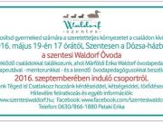 A Szentesi Waldorf…