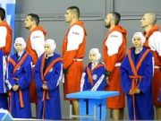 Kiss Viki a magyar himnuszt énekli a Magyar – Görög vízilabda mérkőzésen!…