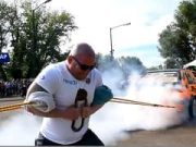 Utol-SHOW 2. Sinka Popey Zsolt egy drift autót tart vissza…