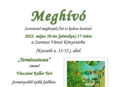 Ma új kiállítás nyílik könyvtárunkban….