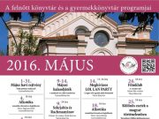 Májusi programok a könyvtárban…